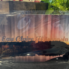Eau Claire Time Slice Print 8x12