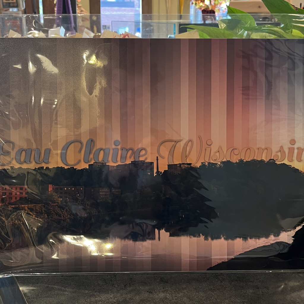 Eau Claire Time Slice Print 12x18