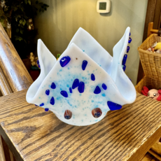 Karen Clark Fused Glass Tea Light (Assorted)