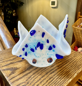 Karen Clark Fused Glass Tea Light Small (Assorted)