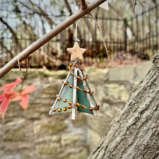 Nancy Jackson Stained Glass - 3D Christmas Tree Ornament
