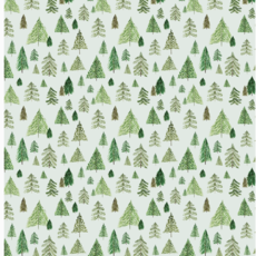 Revel & Co. Holiday Wrapping Paper Roll - Pine Trees