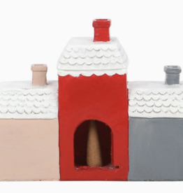 Christmas Village Incense Cone Holder