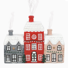 Christmas Village Incense Cone Holder