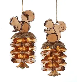 Kurt S. Adler Inc Ornament - Squirrel Pinecone Assorted