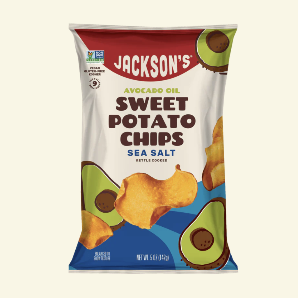 Jackson's Chips Sea Salt - Sweet Potato Chips