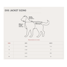 Stormy Kromer Fleece Dog Jacket