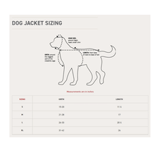 Stormy Kromer Fleece Dog Jacket
