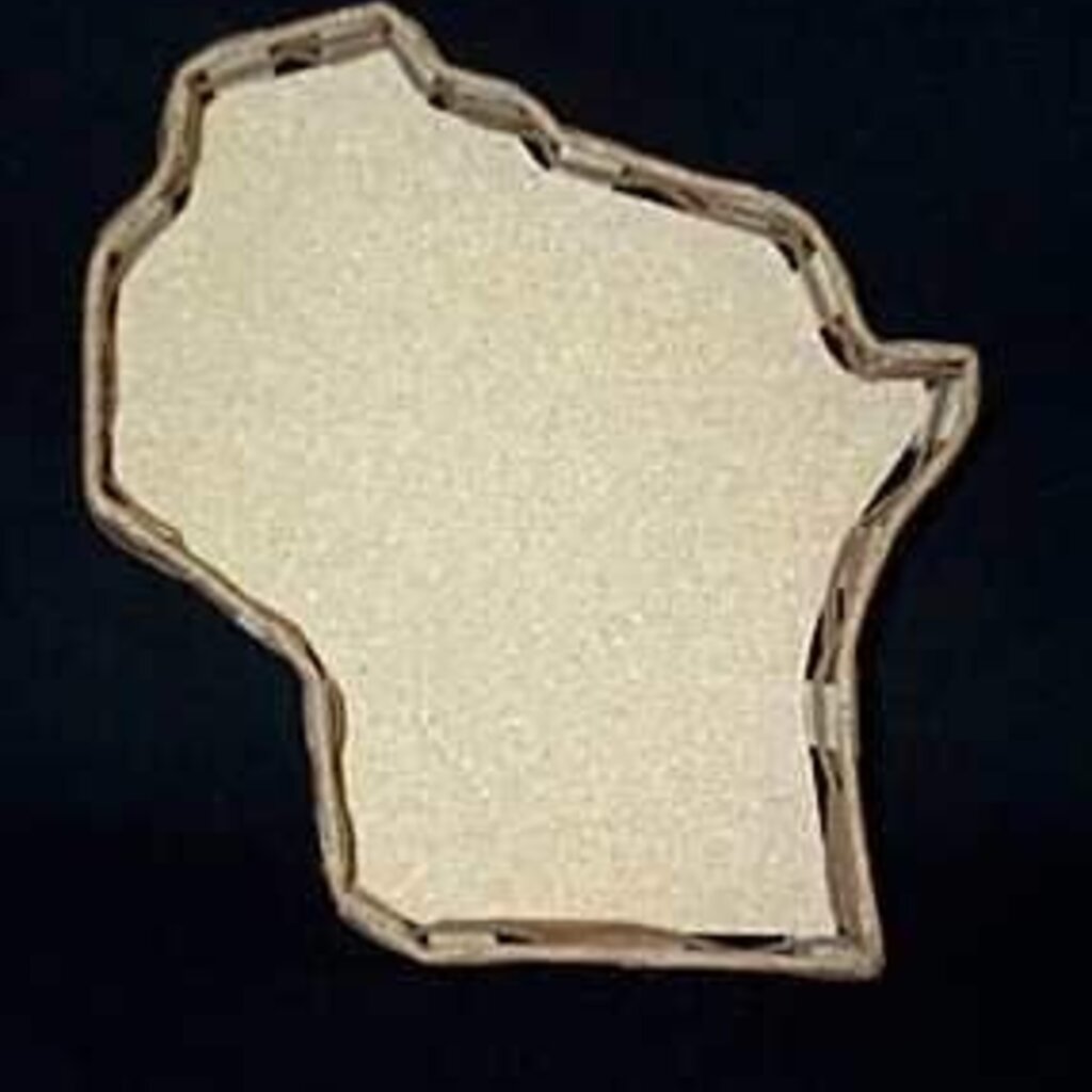 Volume One Wisconsin Shaped Gift Basket (Medium 11")