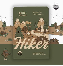 Hiker's Brew Coffee Hiker - Dark Roast Ground Coffee - 12oz