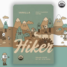 Hiker's Coffee Hiker - Vanilla Ground Coffee - 12oz