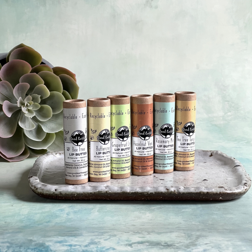 Good Earth Soap Eco Friendly Lip Balm - Bee Free Vegan
