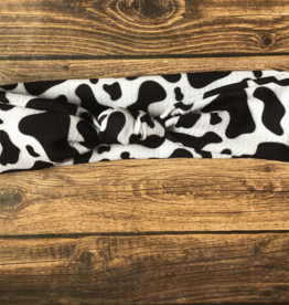South Coast Sewn Cow Print Headband