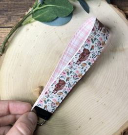 Highland Cow Keychain Wristlet