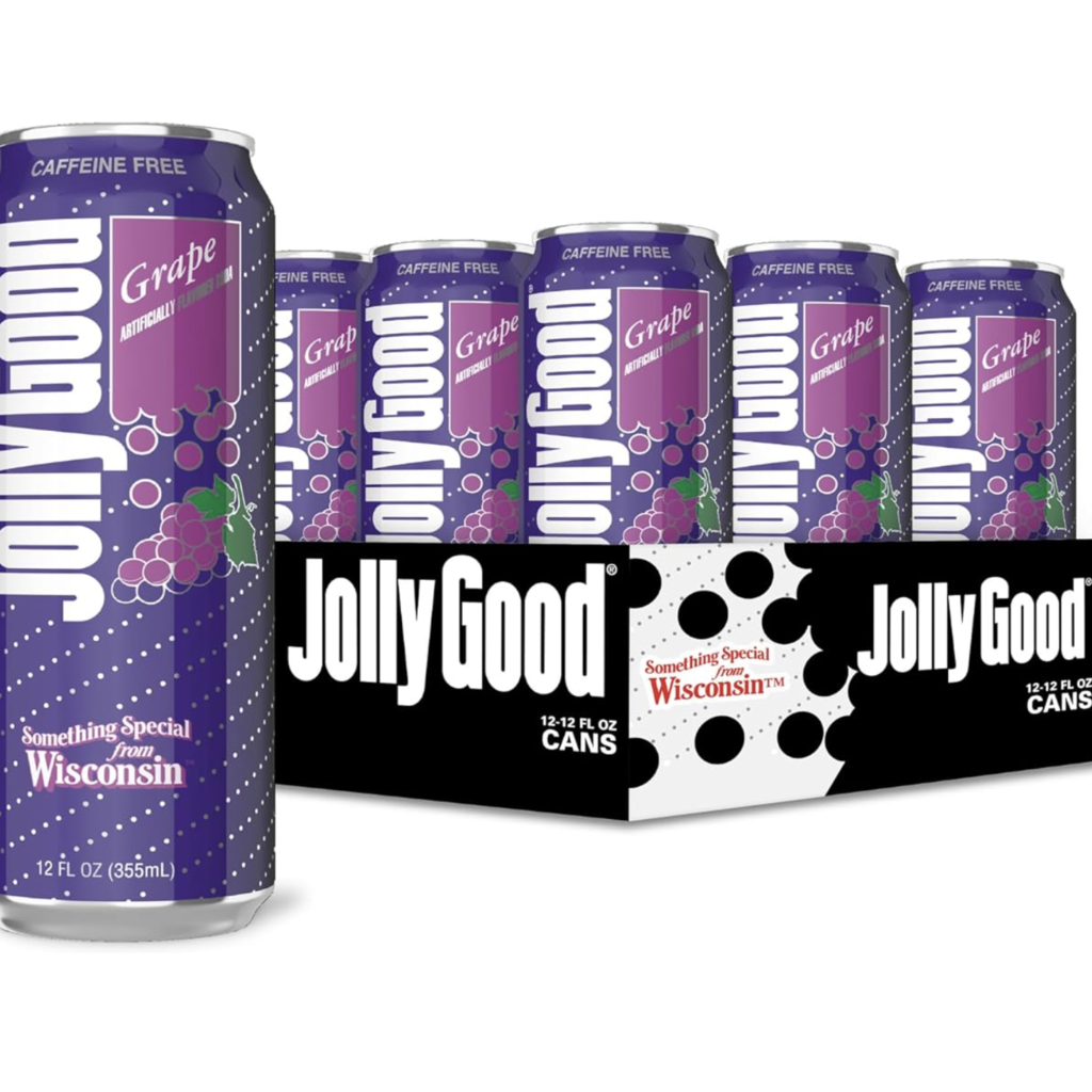 Vern's Cheese Jolly Good Soda - Grape