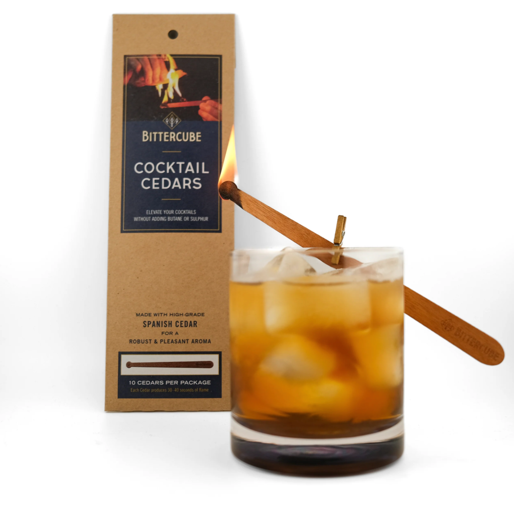 Bittercube Cocktail Cedars For Smoked Drinks