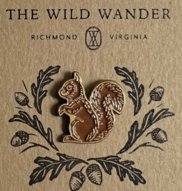 The Wild Wander (Faire) Squirrel Enamel Pin