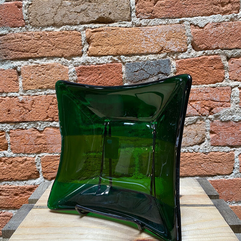 Fused Glass 7" 4-Sided Drop