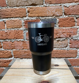 Driftless Studios WI Bike Stainless Steel Travel Mug