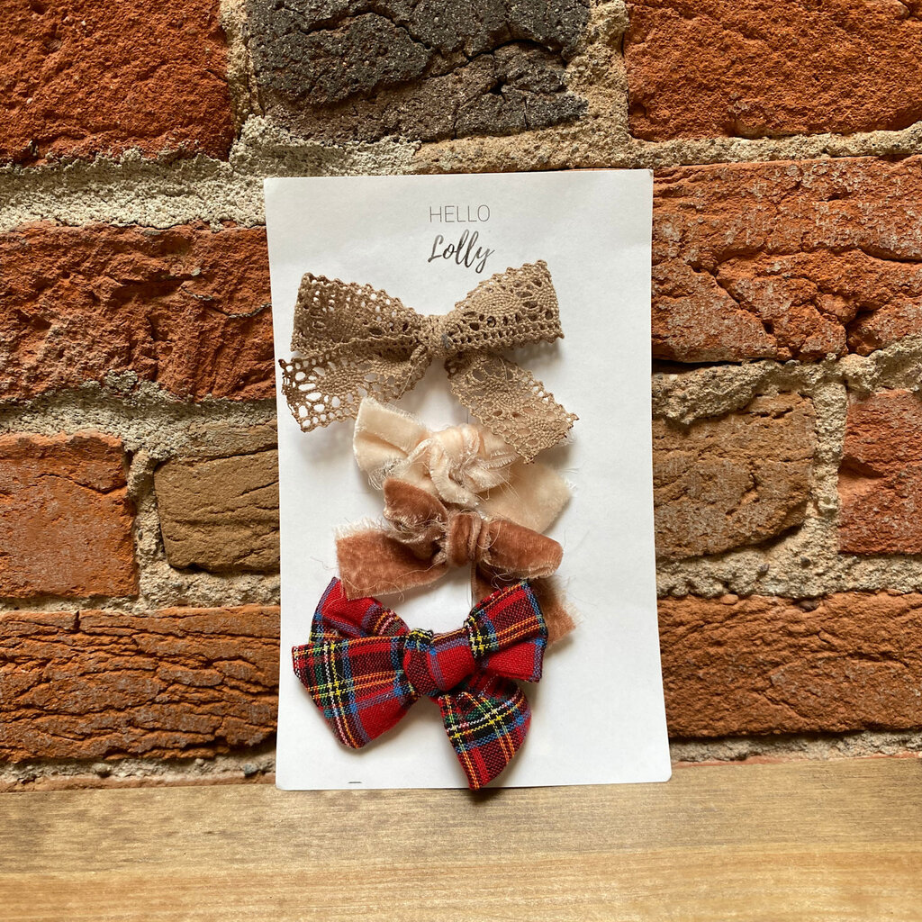 Bow Clip (set of 4)