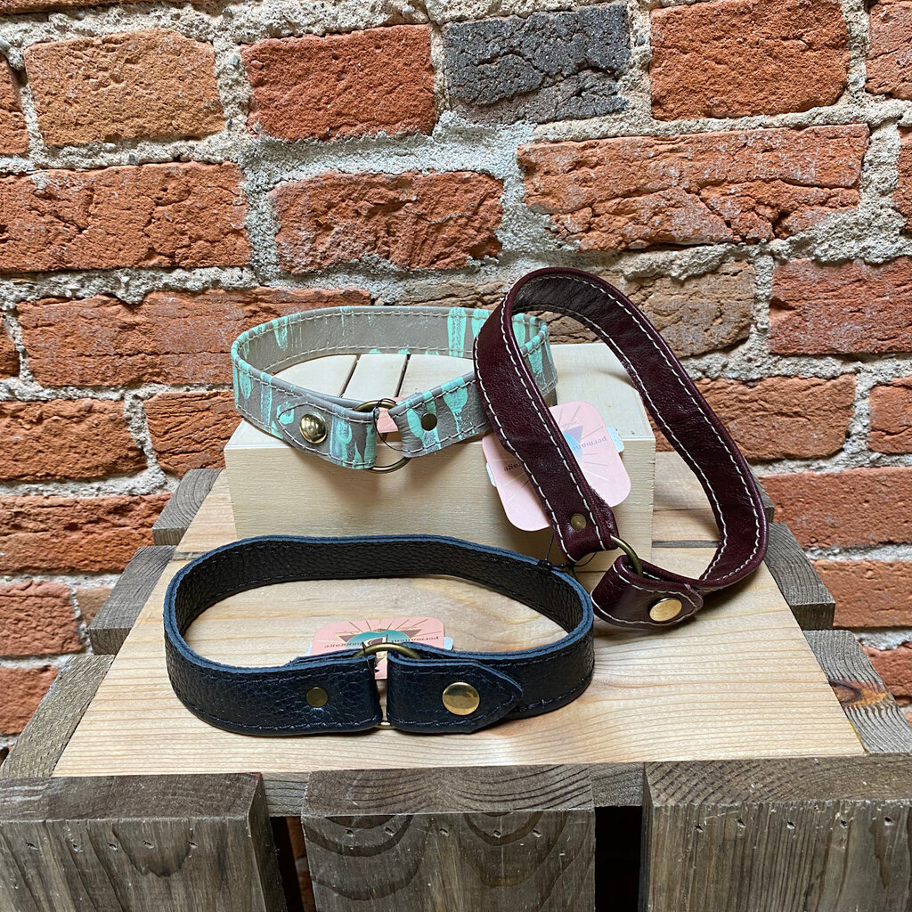 Permanent Baggage Leather Double Wrap Bracelet Assorted