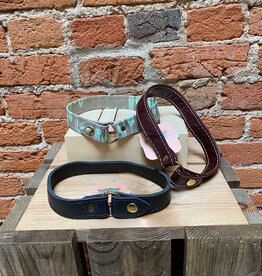 Permanent Baggage Leather Double Wrap Bracelet Assorted