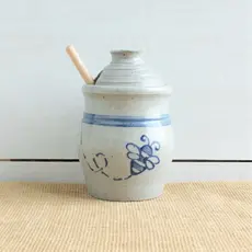 Rowe Pottery Bumblebee Honey Pot