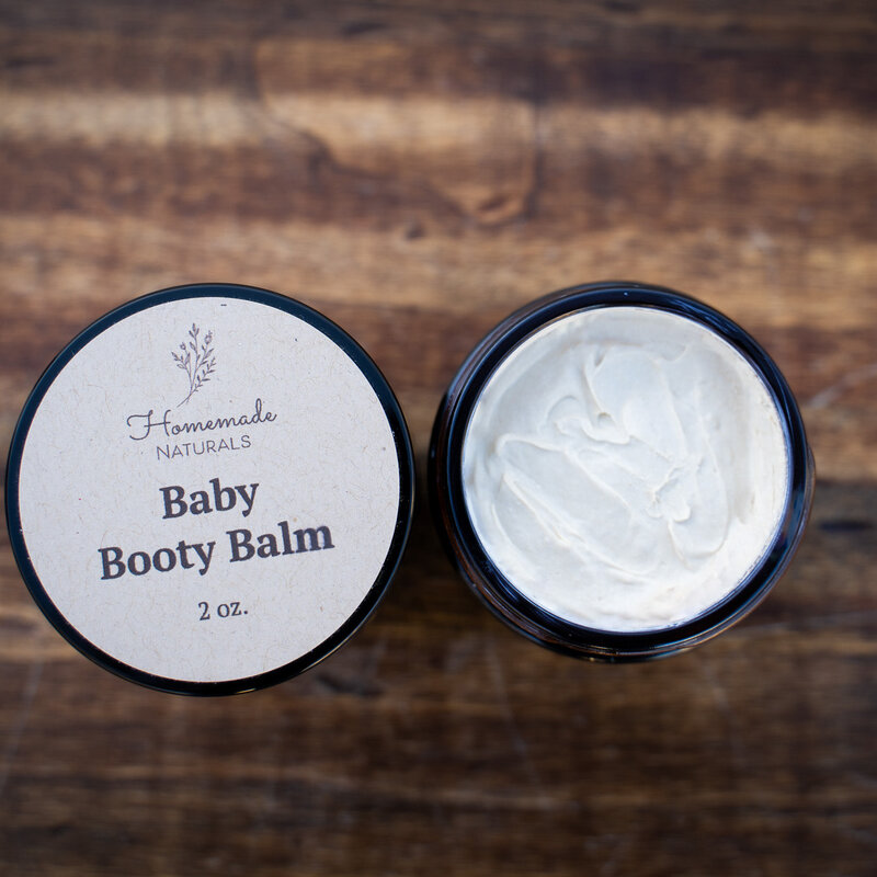 Homemade Naturals Baby Booty Balm (2 oz)
