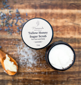 Homemade Naturals Tallow Honey Sugar Scrub
