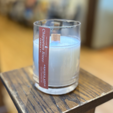 Chippewa River Candle Co. 13oz Glass Candle Oak Wick