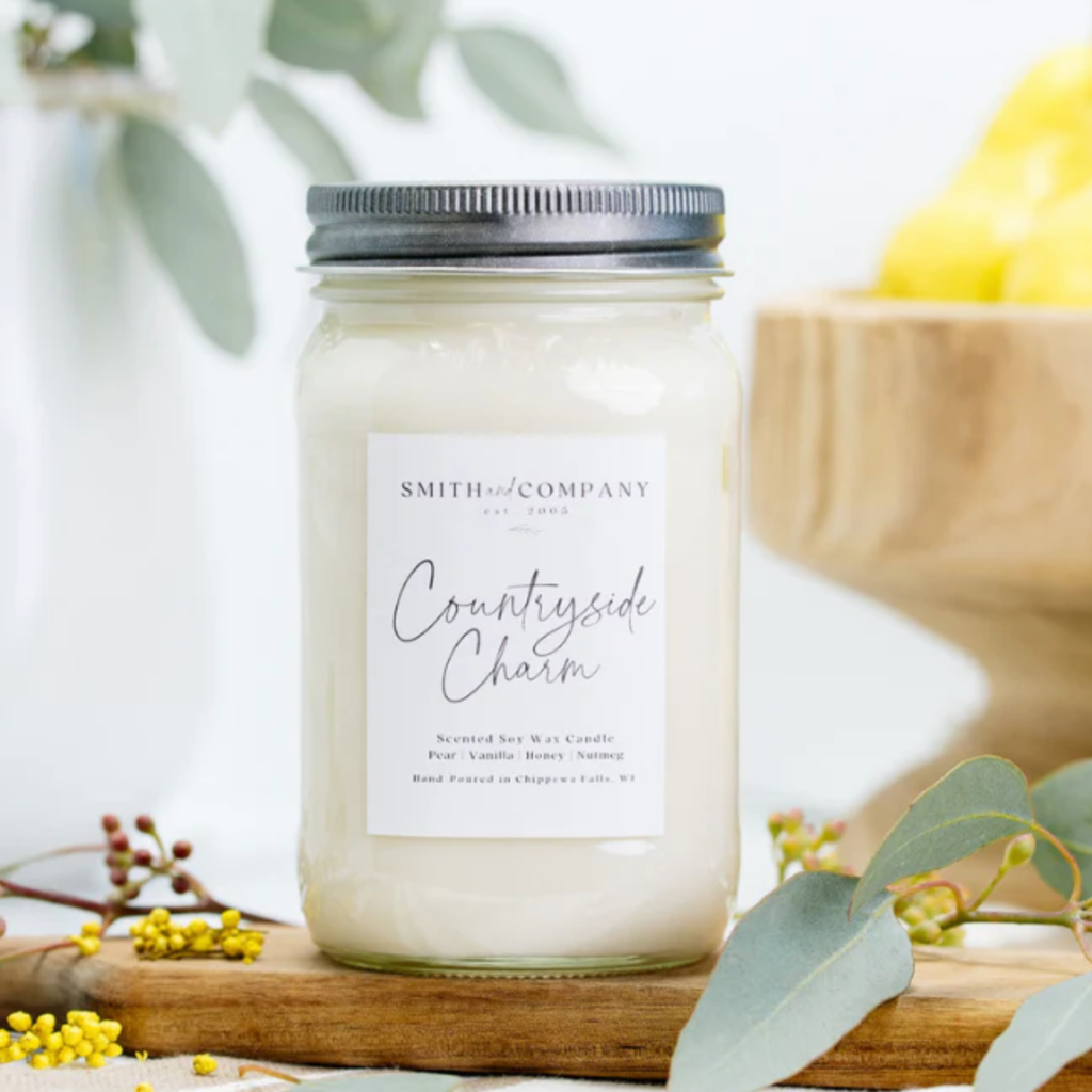 Mason Jar Candle - Smith & Co. Candles -