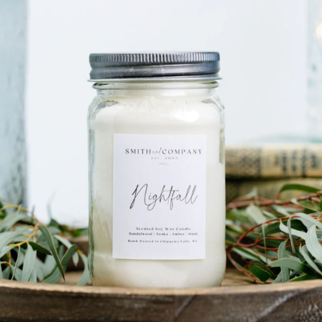 Mason Jar Candle - Smith & Co. Candles -