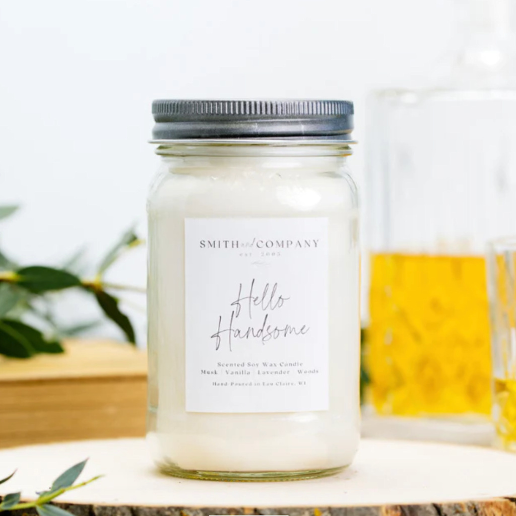 Mason Jar Candle - Smith & Co. Candles -