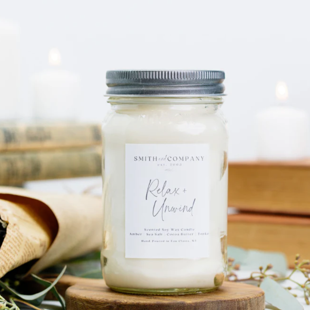 Mason Jar Candle - Smith & Co. Candles -