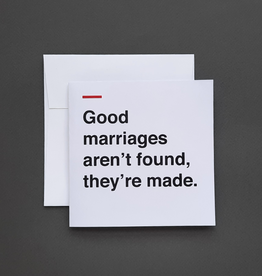 The Middle Shore - Good Marriages Greeting Card