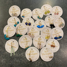 KB Designs Assorted Gemstone Earrings