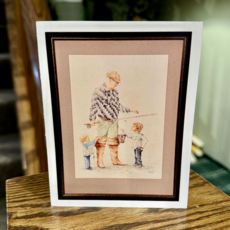 Richard Quick Fisherman Greeting Card (Richard Quick)