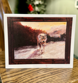 Wolf Greeting Card (Richard Quick)
