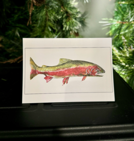 Amy Beidleman Rainbow Trout Greeting Card
