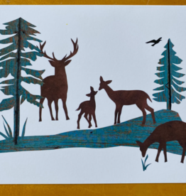 CindraArt Greeting Card - We're Not Alone