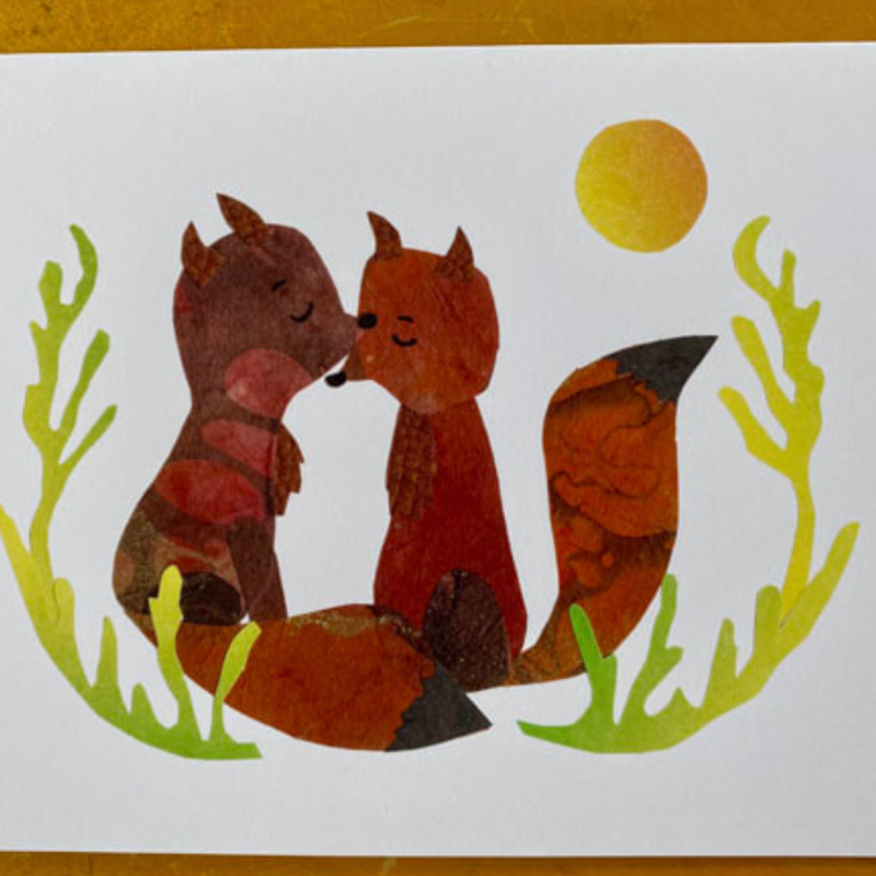 CindraArt Greeting Card - Togethernress