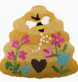 Peking Handicraft Shaped Bee Skep Hook Pillow