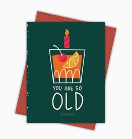 Pixel & Stitch You're So Old Fashioned Birthday Card