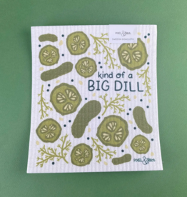 Pixel & Stitch Swedish Dishcloth - Kind of a Big Dill