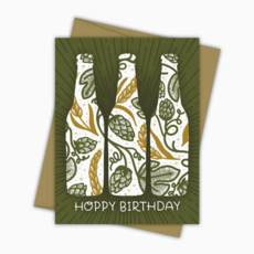 Pixel & Stitch Birthday Card - Hoppy Birthday