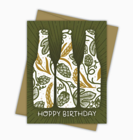 Pixel & Stitch Birthday Card - Hoppy Birthday