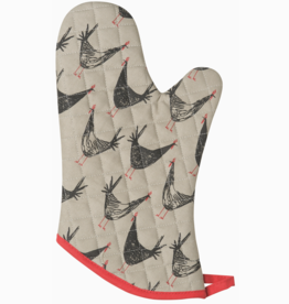 Now Designs by Danica Oven Mitt - Chicken Scratch