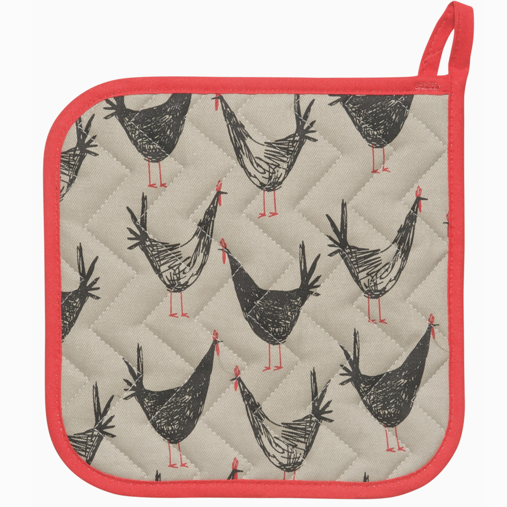 Now Designs by Danica Potholder - Chicken Scratch