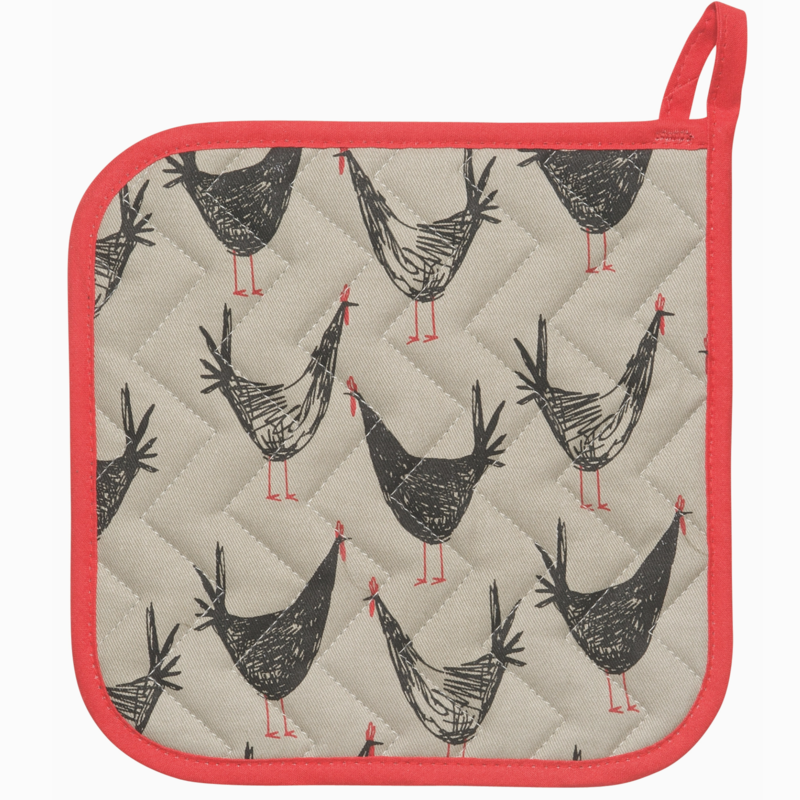 Now Designs by Danica Potholder - Chicken Scratch