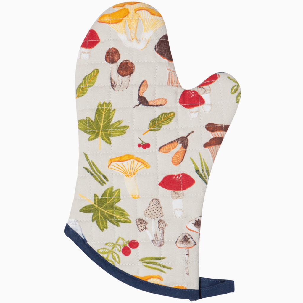 Now Designs by Danica Oven Mitt - Field Mushrooms